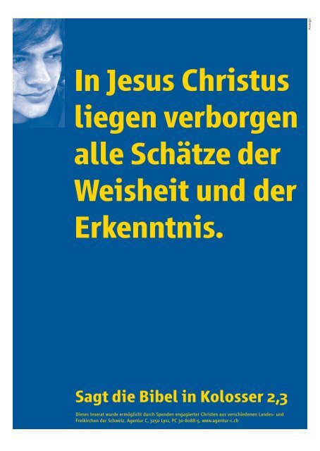 Weihnachten 2005 - Hoffnung kommt in die Welt.pdf - Viertelstunde.ch