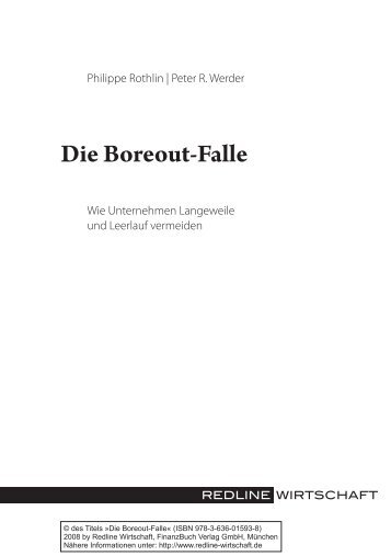 Boreout-Strategien - FinanzBuch Verlag