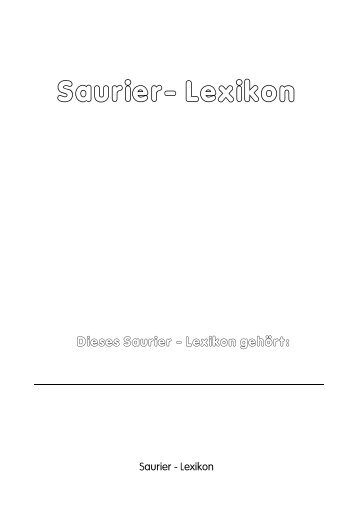 Saurier-Lexikon.pdf - Prepolino.ch