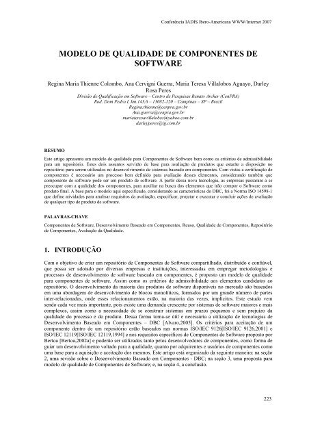 geração (semi)automática de metadados - Universidad Autónoma ...