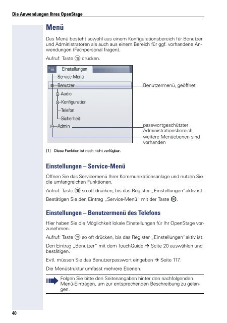 OpenStage 60_80 T (HiPath 4000), Bedienungsanleitung, Ausgabe ...