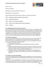 Protokoll vom 13.09.2012 (Elternvollversammlung)
