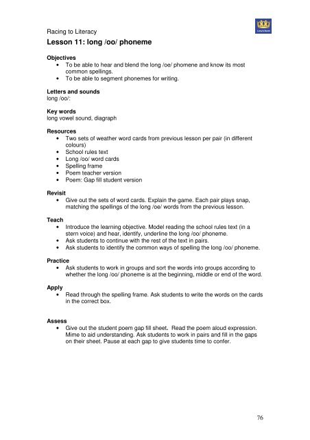 Word sort cards - Fronter