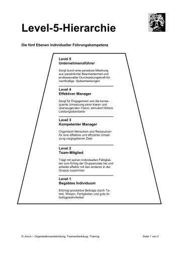 Level-5-Hierarchie