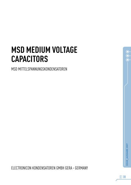 MSD MEDIUM VOLTAGE CAPACITORS - UPE Inc