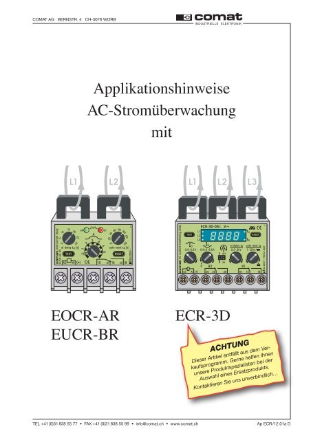 achtung - Comat AG