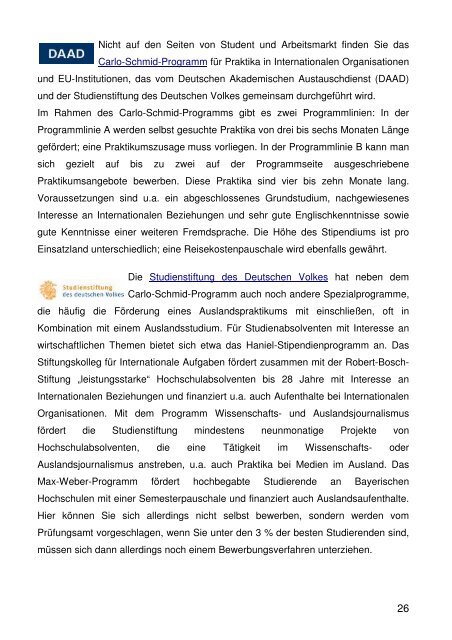 Praktikaratgeber des GSI - Geschwister-Scholl-Institut für ...