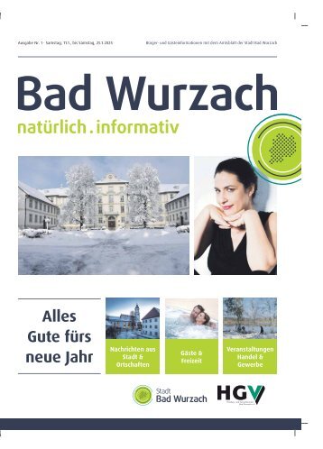 11.01.2025 Bürger- und Gästeinformation Bad Wurzach