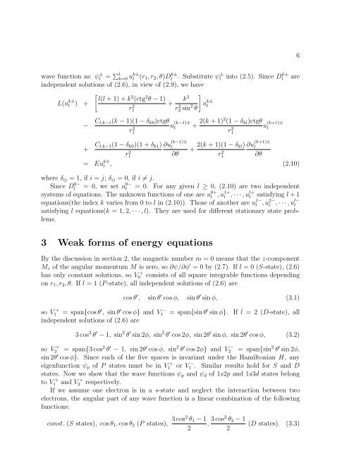 Finite element calculations for the helium atom∗ 1 Introduction