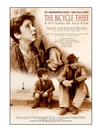the bicycle thief - Corinth Releasing