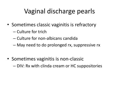 Dysuria with a Negative Urine Culture or When is a UTI not a UTI?