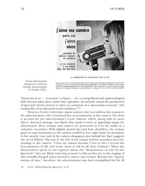 The Sex of the Situationist International* - 1000 Little Hammers