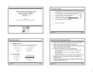 Finite Element Modeling and Mesh Quality Checks Lecture - 2 ...