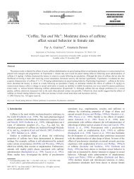 ''Coffee, Tea and Me'': Moderate doses of caffeine affect ... - Dermage