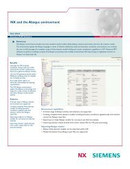 NX and the ABAQUS Environment