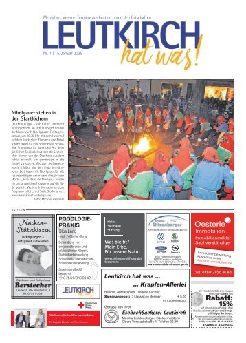 15.01.2025 Leutkirch hat was