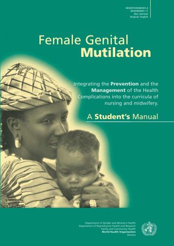 Female Genital Mutilation - World Health Organization