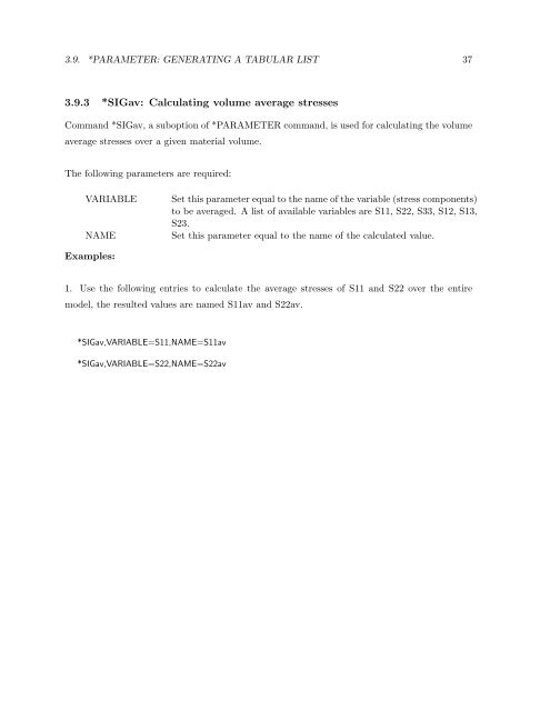 A Finite Element Program (FECGS): Post-Processor FEPOST - GKSS