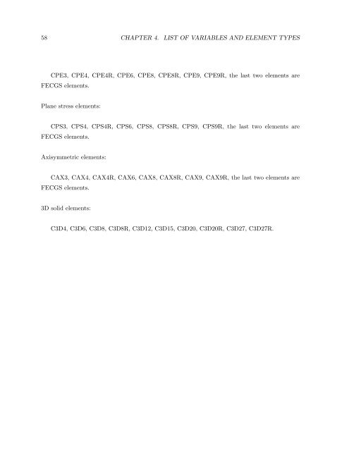 A Finite Element Program (FECGS): Post-Processor FEPOST - GKSS