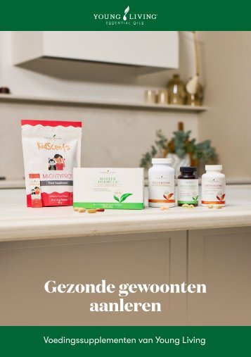 Gezonde gewoonten aanleren