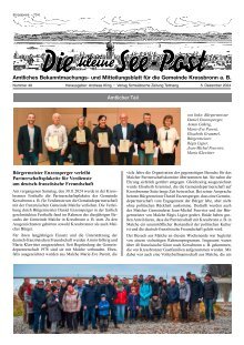 16.01.2025 Die kleine See-Post