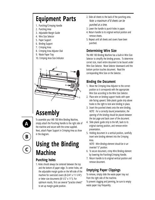 WB 100 for PDF - Fellowes