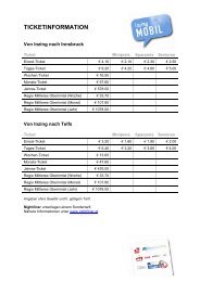 TICKETINFORMATION - Inzing