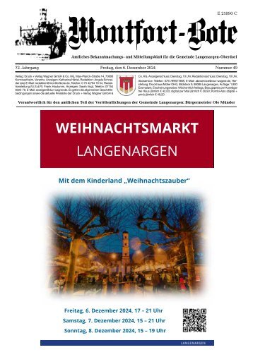 17.01.2025 Montfort-Bote