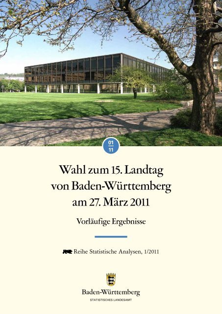 Wahlnachtbericht der Wahl zum 15. Landtag von Baden