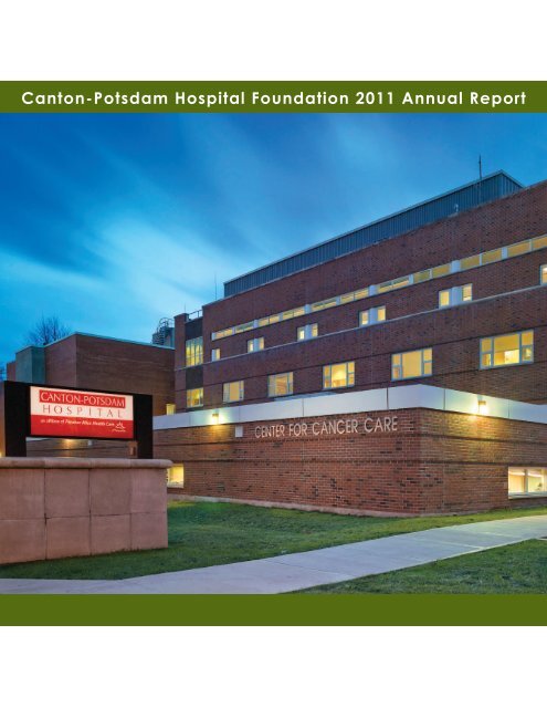 Contents Canton Potsdam Hospital