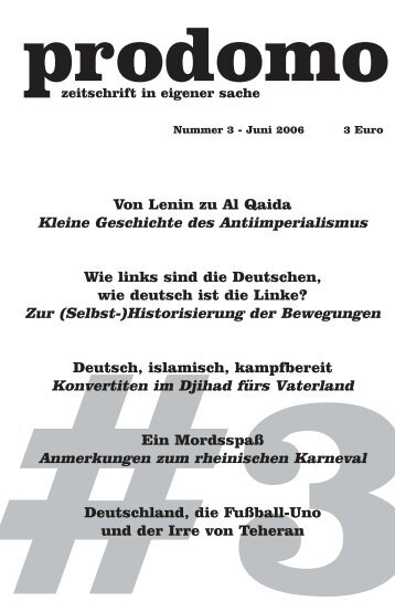 Von Lenin zu Al Qaida Kleine Geschichte des ... - Prodomo