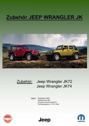 Zubehör JEEP WRANGLER JK