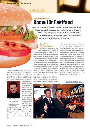 Boom für Fastfood - Joey's Pizza