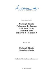 Christoph Türcke Philosophie des Traums C. H. Beck Verlag ...