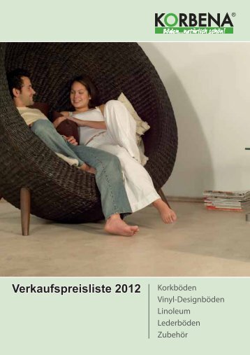 Verkaufspreisliste 2012 - Korbena