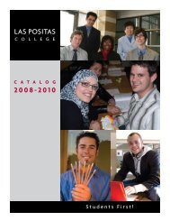 CATALOG 2008-2010 - Las Positas College