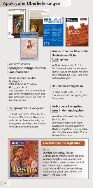 bibel und kirche - Bibelwerk