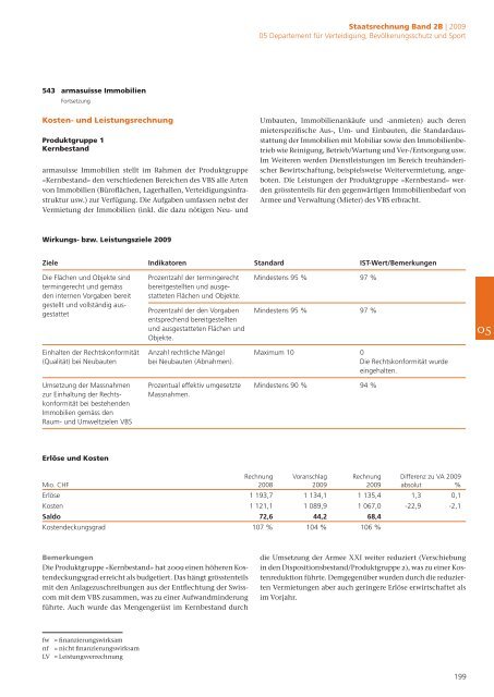 Band 2B Verwaltungseinheiten Begründungen R2009 - Eidg ...