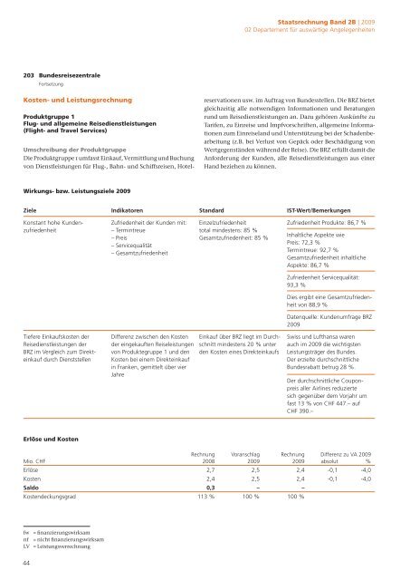 Band 2B Verwaltungseinheiten Begründungen R2009 - Eidg ...