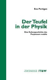 Eno Pertigen: Der Teufel in der Physik (Verlag IT&W) - Christian Blöss