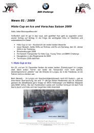 News 01 / 2009 - Histo-Cup Austria