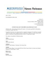 June 23, 2010 FOR IMMEDIATE RELEASE CONTACT: Sheila O ...