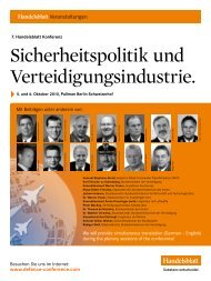 Sicherheitspolitik und Verteidigungsindustrie. - Oppenhoff & Partner