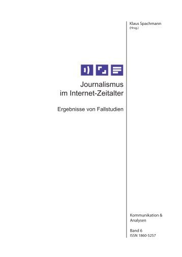 Journalismus im Internet-Zeitalter - Universität Hohenheim