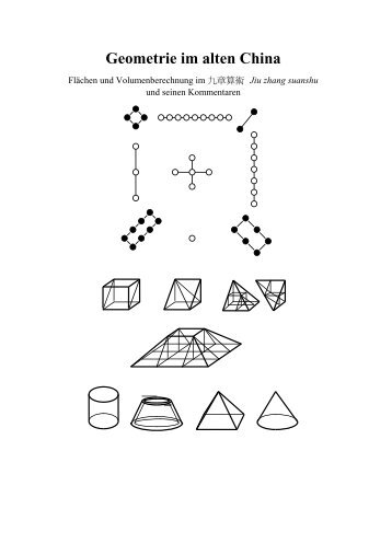 Geometrie im alten China - Fabrice Duvinage