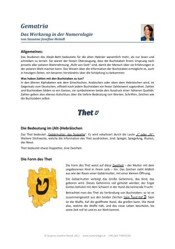 Gematria Das Werkzeug in der Numerologie