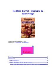 Rodford Barrat - Elemente de numerologie