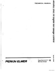 Perkin-Elmer DGC-III ion gauge controller - HSD Engineering