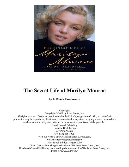 The Secret Life of Marilyn Monroe