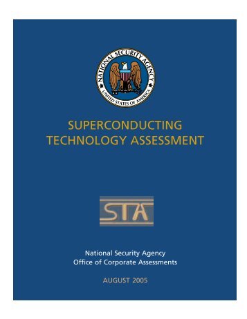 Superconducting Technology Assessment - nitrd